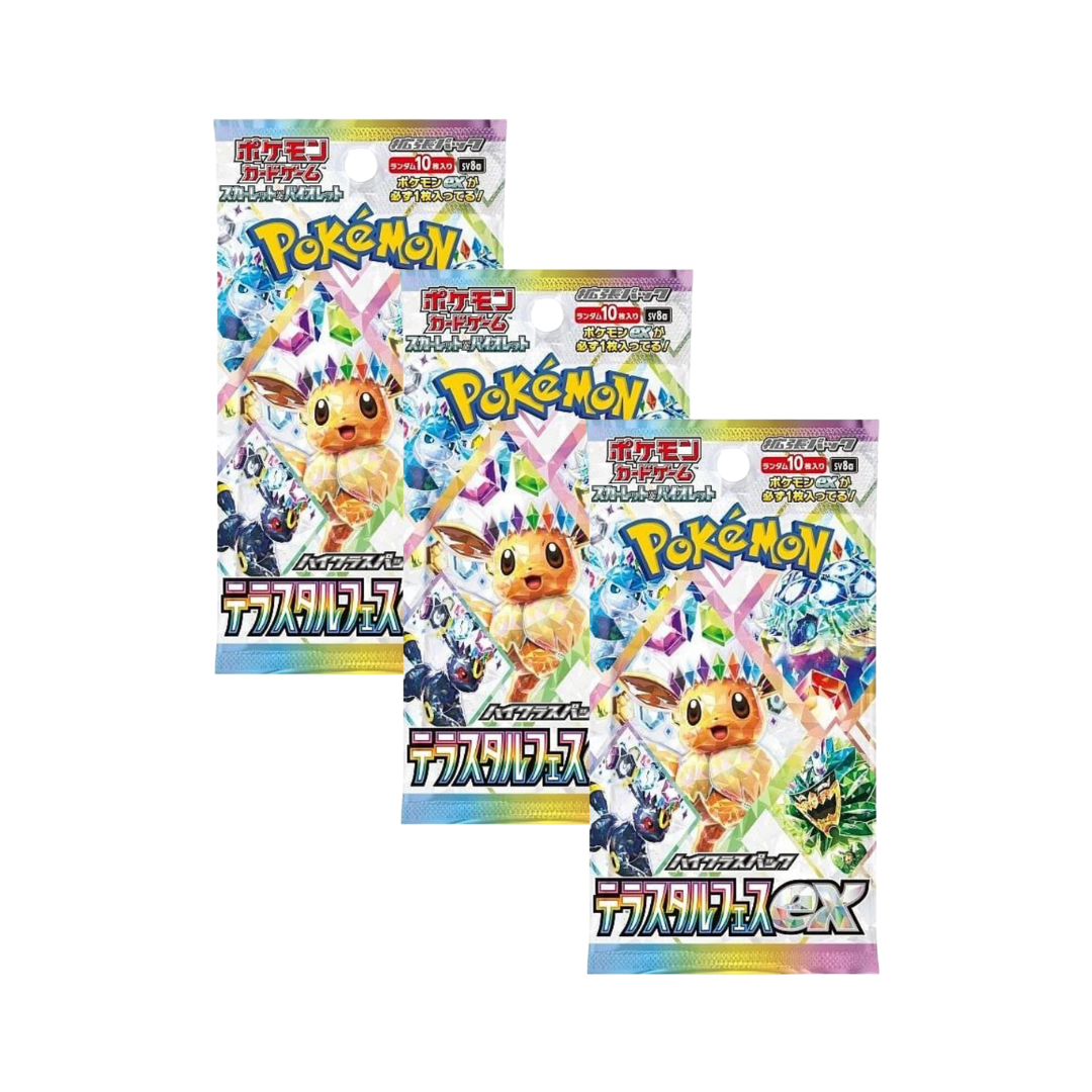 Pokémon Scarlet & Violet: Terastal Festival Booster Pack (Japansk)