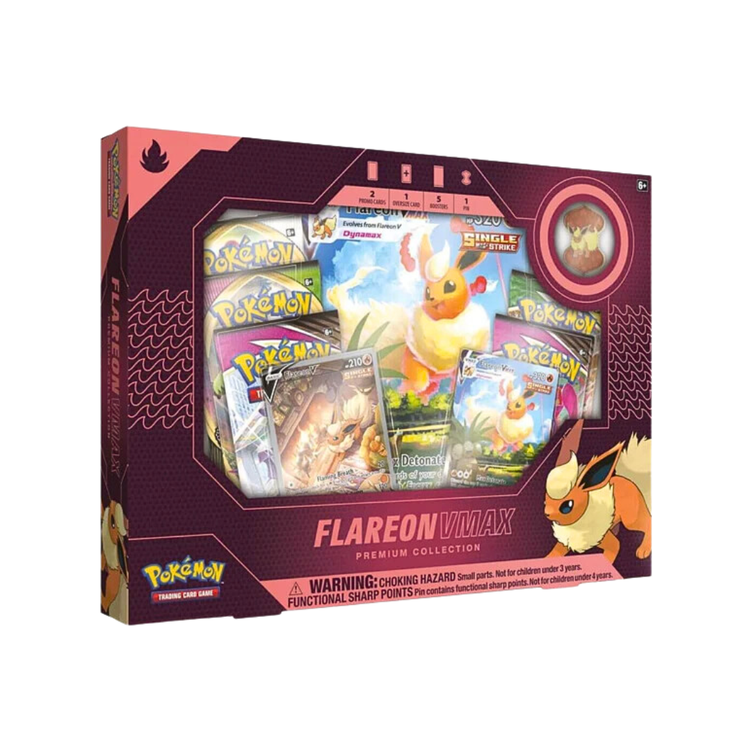 Pokémon Flareon Vmax Premium Collection Box