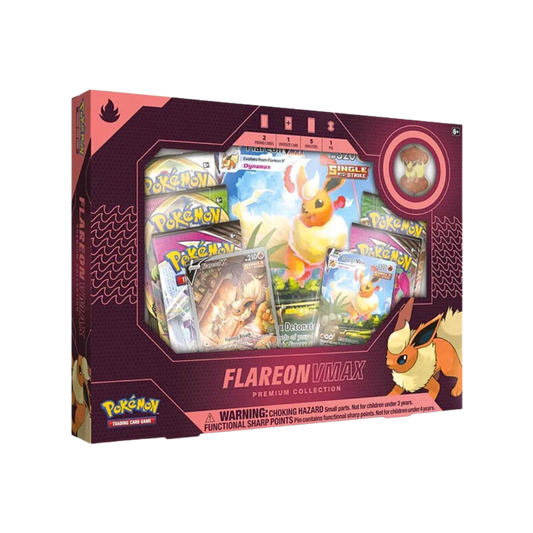 Pokémon Flareon Vmax Premium Collection Box