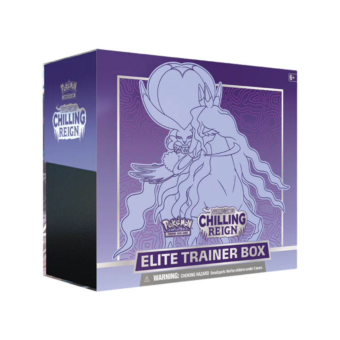 Pokémon TCG Sword & Shield: Chilling Reign Shadow Rider Elite Trainer Box