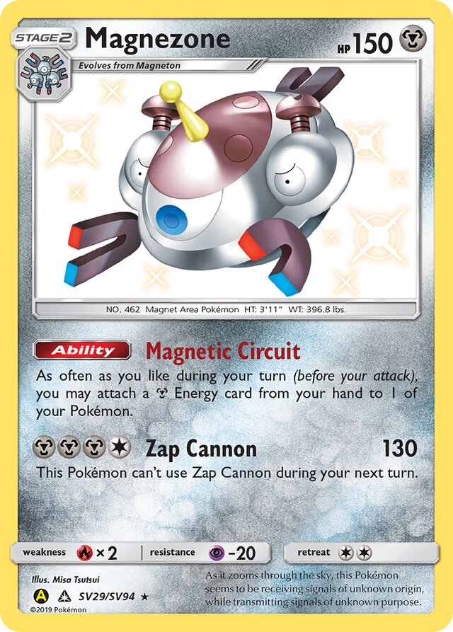 Magnezone - #SV29/SV94 - Pokémon Sun & Moon - Hidden Fates