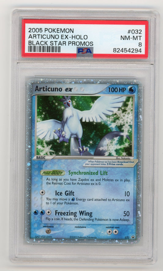 Articuno Ex - #032 PSA 8 - Pokémon: Black Star Promo