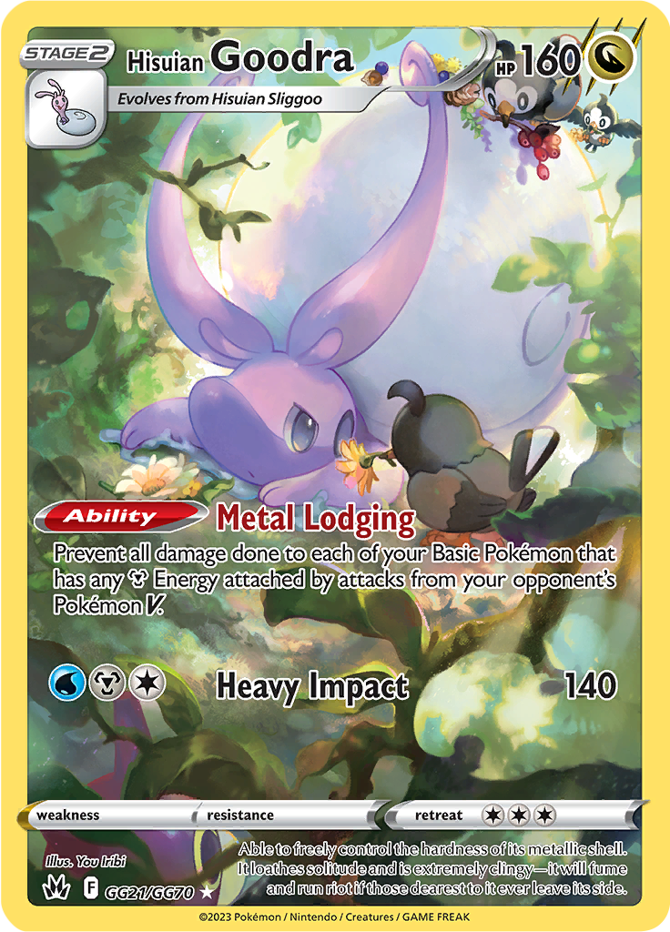 Hisuian Goodra - #GG21/GG60 - Pokémon Sword & Shield - Crown Zenith