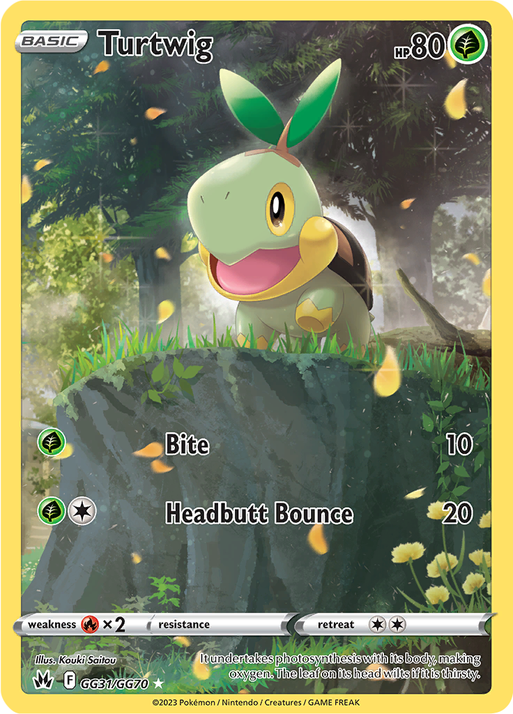 Turtwig - #GG31/GG60 - Pokémon Sword & Shield - Crown Zenith