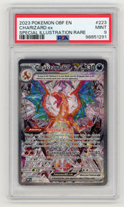 Charizard EX - #223/197 PSA 9 - Pokémon Scarlet & Violet: Obsidian Flames