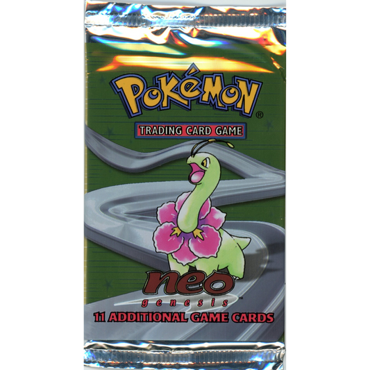 Pokémon Neo Genesis Meganium Booster Pack