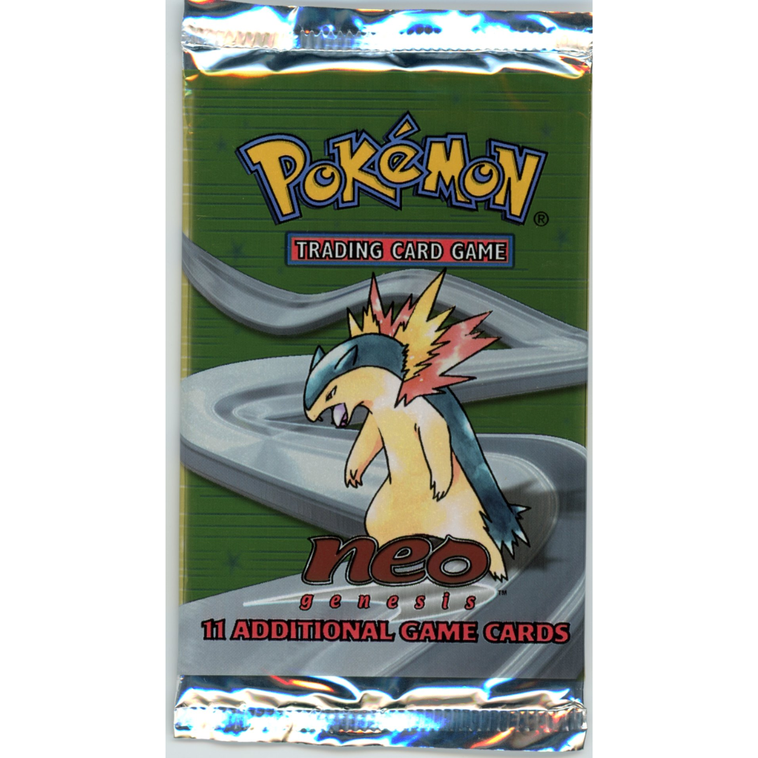 Pokémon Neo Genesis Typhlosion Booster Pack