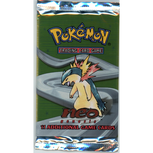 Pokémon Neo Genesis Typhlosion Booster Pack