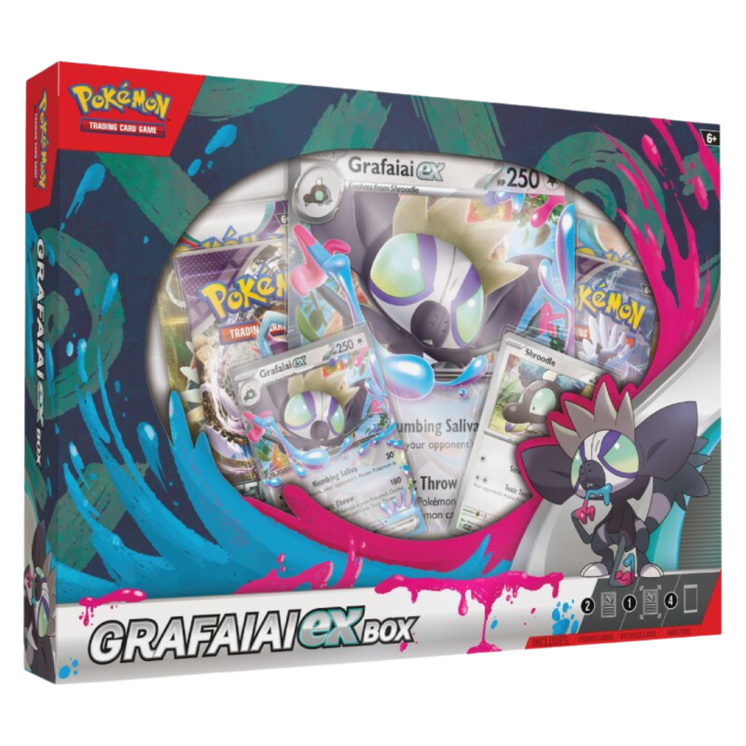 Pokémon TCG: Grafaiai Ex Collection Box