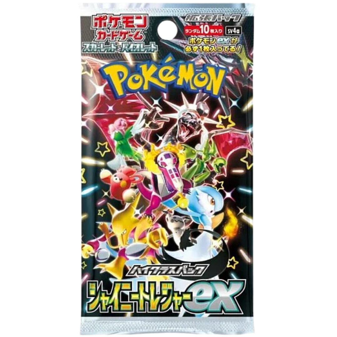 Pokémon Scarlet & Violet: Shiny Treasure Booster Pack ( Japansk)