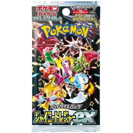 Pokémon Scarlet & Violet: Shiny Treasure Booster Pack ( Japansk)