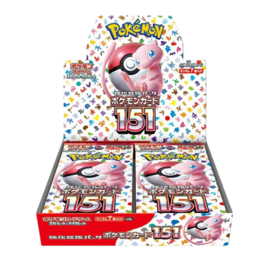 Pokémon Scarlet & Violet: 151 Booster Box Japansk