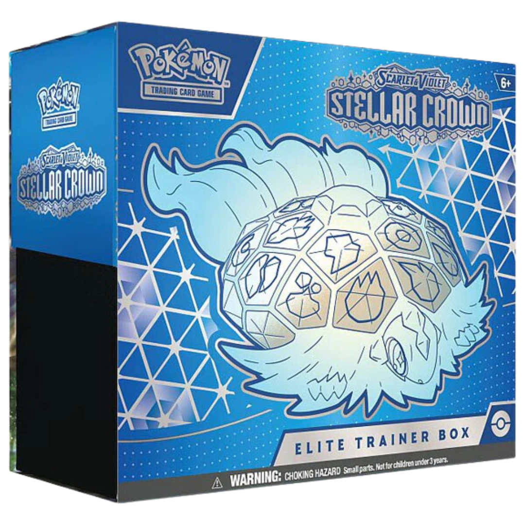 Pokémon Scarlet & Violet: Stellar Crown Elite Trainer Box Case