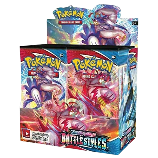 Sword & Shield: Battle Styles Booster Box, Pokémon TCG.