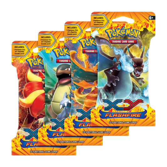 Pokémon XY: Flashfire Sleeved Booster - Dark Charizard, Charizard, Kanghskan