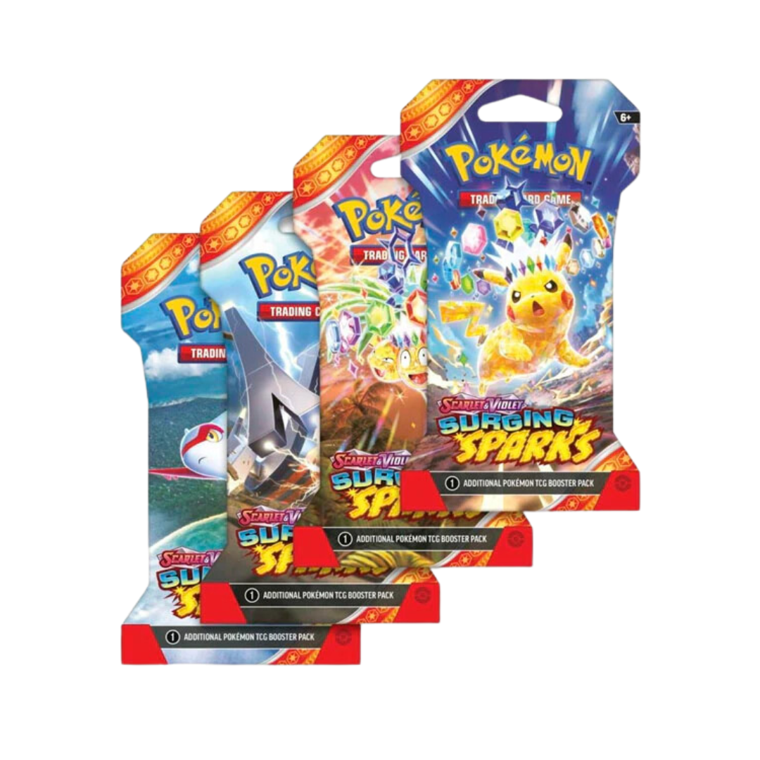 Pokémon Scarlet & Violet: Surging Sparks Sleeved Booster Pack