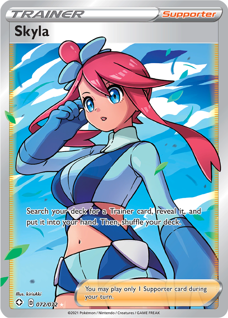 Skyla - #72/72 - Pokémon Sword & Shield - Shining Fates