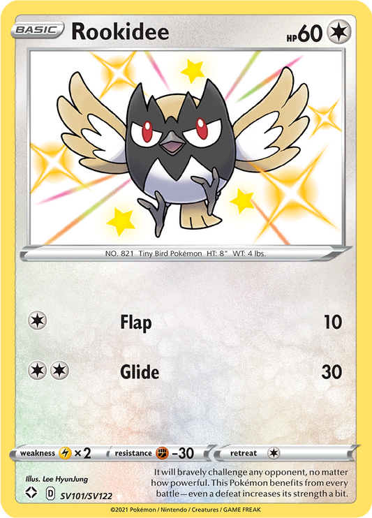 Rookidee - #SV101/SV122 - Pokémon Sword & Shield - Shining Fates