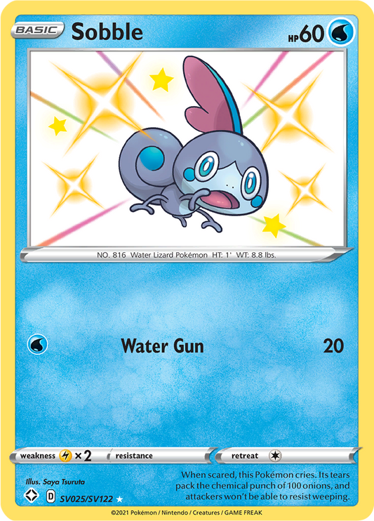 Sobble - #SV25/SV122 - Pokémon Sword & Shield - Shining Fates