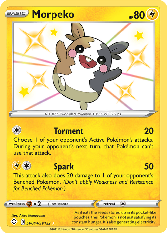 Morpeko - #SV44/SV122 - Pokémon Sword & Shield - Shining Fates