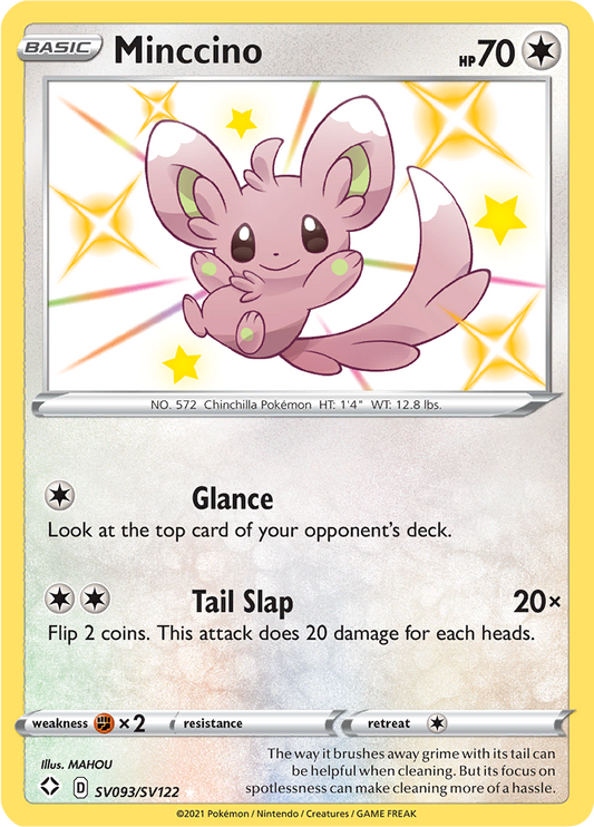 Minccino - #SV93/SV122 - Pokémon Sword & Shield - Shining Fates